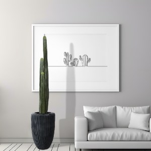 glo-20122-20122_20793 GLOBOSTAR® ARTIFICIAL GARDEN CARNEGIEA CACTUS 20122 ΤΕΧΝΗΤΟ ΔΙΑΚΟΣΜΗΤΙΚΟ ΦΥΤΟ ΚΑΚΤΟΣ ΣΑΓΚΟ