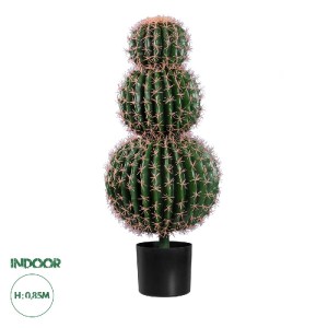 glo-20137-20137_0 GLOBOSTAR® ARTIFICIAL GARDEN FEROCACTUS 20137 ΤΕΧΝΗΤΟ ΔΙΑΚΟΣΜΗΤΙΚΟ ΦΥΤΟ ΦΕΡΟΚΑΚΤΟΣ Υ85CM