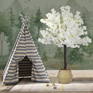 glo-20141-20141_20197 GLOBOSTAR® ARTIFICIAL GARDEN BIANCA CHERRY BLOSSOM TREE 20141 ΤΕΧΝΗΤΟ ΔΙΑΚΟΣΜΗΤΙΚΟ ΔΕΝΤΡΟ 