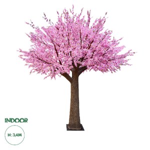 glo-20159-20159_0 GLOBOSTAR® ARTIFICIAL GARDEN PEACH BLOSSOM TREE 20159 ΤΕΧΝΗΤΟ ΔΙΑΚΟΣΜΗΤΙΚΟ ΔΕΝΤΡΟ ΑΝΘΙΣΜΕΝ