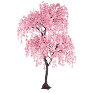 glo-20166-20166_2 GLOBOSTAR® ARTIFICIAL GARDEN CHERRY BLOSSOM TREE 20166 ΤΕΧΝΗΤΟ ΔΙΑΚΟΣΜΗΤΙΚΟ ΔΕΝΤΡΟ ΑΝΘΟΣ Κ