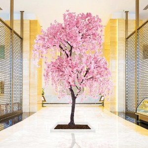 glo-20166-20166_insta GLOBOSTAR® ARTIFICIAL GARDEN CHERRY BLOSSOM TREE 20166 ΤΕΧΝΗΤΟ ΔΙΑΚΟΣΜΗΤΙΚΟ ΔΕΝΤΡΟ ΑΝΘΟΣ Κ