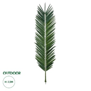 glo-20183-20183_0 GLOBOSTAR® ARTIFICIAL GARDEN ARECA PALM LEAF 20183 - ΤΕΧΝΗΤΟ ΔΙΑΚΟΣΜΗΤΙΚΟ ΦΥΛΟ ΦΟΙΝΙΚΟΔΕΝΤ