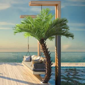 glo-20188-20188 GLOBOSTAR® ARTIFICIAL GARDEN PHOENIX ROEBELENII PALM TREE 20188 ΤΕΧΝΗΤΟ ΔΙΑΚΟΣΜΗΤΙΚΟ ΦΥΤΟ 