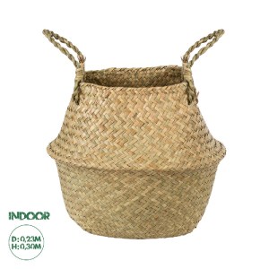 glo-20195-20195_00 GLOBOSTAR® ARTIFICIAL GARDEN IBIZA 20195 ΔΙΑΚΟΣΜΗΤΙΚΟ ΨΑΘΙΝΟ ΚΑΛΑΘΙ - ΚΑΣΠΩ ΓΛΑΣΤΡΑ - FLOW