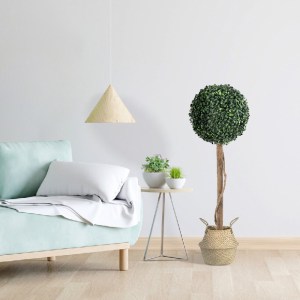 glo-20195-5673bf_20406_20195 GLOBOSTAR® ARTIFICIAL GARDEN IBIZA 20195 ΔΙΑΚΟΣΜΗΤΙΚΟ ΨΑΘΙΝΟ ΚΑΛΑΘΙ - ΚΑΣΠΩ ΓΛΑΣΤΡΑ - FLOW