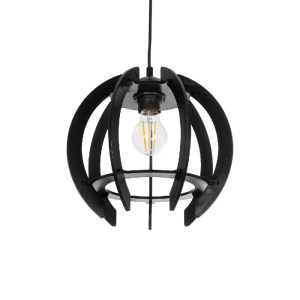glo-202-0028-8d9ddc_202_0028_00 GLOBOSTAR® VIVIDUS 202-0028 ΜΟΝΤΕΡΝΟ ΚΡΕΜΑΣΤΟ ΦΩΤΙΣΤΙΚΟ ΑΝΑΡΤΗΣΗ ΜΟΝΟΦΩΤΟ 1 X E27 IP20 ΜΑΥΡΟ & ΔΙΑΦΑΝΟ ΠΛΑΣΤΙΚΟ - Μ30 X Π30 X Υ70CM