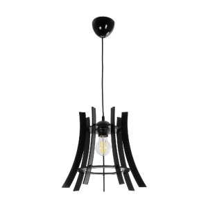 glo-202-0029-202_0029_3 GLOBOSTAR® VIVIDUS 202-0029 ΜΟΝΤΕΡΝΟ ΚΡΕΜΑΣΤΟ ΦΩΤΙΣΤΙΚΟ ΑΝΑΡΤΗΣΗ ΜΟΝΟΦΩΤΟ 1 X E27 IP20 ΜΑΥΡΟ & ΔΙΑΦΑΝΟ ΠΛΑΣΤΙΚΟ - Μ30 X Π30 X Υ70CM
