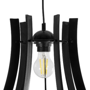 glo-202-0029-202_0029_7 GLOBOSTAR® VIVIDUS 202-0029 ΜΟΝΤΕΡΝΟ ΚΡΕΜΑΣΤΟ ΦΩΤΙΣΤΙΚΟ ΑΝΑΡΤΗΣΗ ΜΟΝΟΦΩΤΟ 1 X E27 IP20 ΜΑΥΡΟ & ΔΙΑΦΑΝΟ ΠΛΑΣΤΙΚΟ - Μ30 X Π30 X Υ70CM