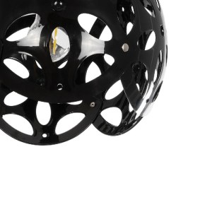 glo-202-0031-202_0031_8 GLOBOSTAR® DOMINIC 202-0031 ΜΟΝΤΕΡΝΟ ΚΡΕΜΑΣΤΟ ΦΩΤΙΣΤΙΚΟ ΚΑΠΕΛΟ ΜΟΝΟΦΩΤΟ 1 X E27 IP20 ΜΑΥΡΟ ΠΛΑΣΤΙΚΟ - Μ30 X Π30 X Υ70CM