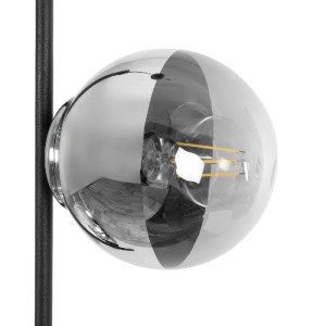 glo-202-0042-202_0042_7 GLOBOSTAR® CITY 202-0042 ΜΟΝΤΕΡΝΟ ΚΡΕΜΑΣΤΟ ΦΩΤΙΣΤΙΚΟ ΜΠΑΛΑ ΔΙΦΩΤΟ 2 X E27 IP20 ΜΑΥΡΟ ΜΕΤΑΛΛΟ ΜΕ ΔΙΑΦΑΝΟ ΓΥΑΛΙ - Μ40 X Π40 X Υ80CM