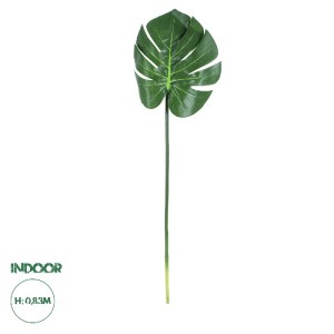 glo-20222-20222_0 GLOBOSTAR® ARTIFICIAL GARDEN MONSTERA LEAF 20222 - ΤΕΧΝΗΤΟ ΔΙΑΚΟΣΜΗΤΙΚΟ ΦΥΛΟ ΜΟΝΣΤΕΡΑΣ Π28