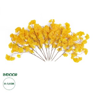 glo-20229-20229_00 GLOBOSTAR® ARTIFICIAL GARDEN GINKGO BRANCH 20229 10 X ΤΕΧΝΗΤΑ ΔΙΑΚΟΣΜΗΤΙΚΑ ΚΛΑΔΙΑ ΓΚΙΓΚΟ Π