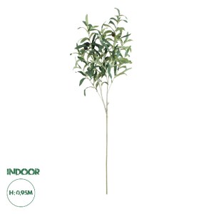 glo-20233-20233_0 GLOBOSTAR® ARTIFICIAL GARDEN OLIVE TREE BRANCH 20233 ΤΕΧΝΗΤΟ ΔΙΑΚΟΣΜΗΤΙΚΟ ΚΛΑΔΙ ΕΛΙΑΣ Π30 