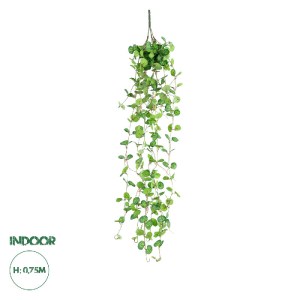 glo-20237-20237_0 GLOBOSTAR® ARTIFICIAL GARDEN IVY HANGING BRANCH 20237 ΤΕΧΝΗΤΟ ΔΙΑΚΟΣΜΗΤΙΚΟ ΚΡΕΜΑΣΤΟ ΦΥΤΟ Κ