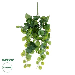 glo-20239-20239_0 GLOBOSTAR® ARTIFICIAL GARDEN BEGONIA HANGING BRANCH 20239 ΤΕΧΝΗΤΟ ΔΙΑΚΟΣΜΗΤΙΚΟ ΚΡΕΜΑΣΤΟ ΦΥ
