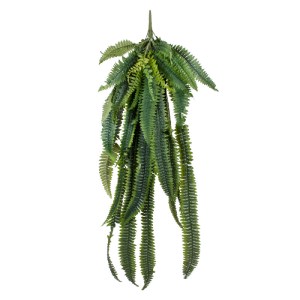 glo-20247-20247_2 GLOBOSTAR® ARTIFICIAL GARDEN FERN HANGING BRANCH 20247 ΤΕΧΝΗΤΟ ΔΙΑΚΟΣΜΗΤΙΚΟ ΚΡΕΜΑΣΤΟ ΦΥΤΟ 