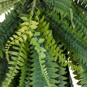 glo-20247-20247_3 GLOBOSTAR® ARTIFICIAL GARDEN FERN HANGING BRANCH 20247 ΤΕΧΝΗΤΟ ΔΙΑΚΟΣΜΗΤΙΚΟ ΚΡΕΜΑΣΤΟ ΦΥΤΟ 