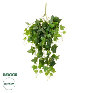 glo-20253-20253_0 GLOBOSTAR® ARTIFICIAL GARDEN IVY HANGING BRANCH 20253 ΤΕΧΝΗΤΟ ΔΙΑΚΟΣΜΗΤΙΚΟ ΚΡΕΜΑΣΤΟ ΦΥΤΟ Κ