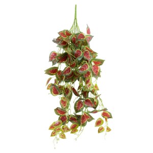 glo-20255-20255_2 GLOBOSTAR® ARTIFICIAL GARDEN COLEUS HANGING BRANCH 20255 ΤΕΧΝΗΤΟ ΔΙΑΚΟΣΜΗΤΙΚΟ ΚΡΕΜΑΣΤΟ ΦΥΤ