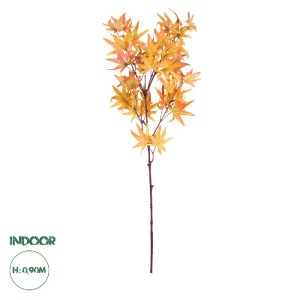 glo-20264-20264_0 GLOBOSTAR® ARTIFICIAL GARDEN MAPLE BRANCH 20264 ΤΕΧΝΗΤΟ ΔΙΑΚΟΣΜΗΤΙΚΟ ΚΛΑΔΙ ΣΦΕΝΔΑΜΟΥ Π25 X