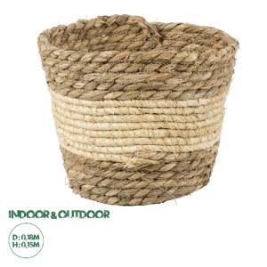 glo-20272-20272_0 GLOBOSTAR® ARTIFICIAL GARDEN KYTHIRA 20272 ΔΙΑΚΟΣΜΗΤΙΚΟ ΠΛΕΚΤΟ ΚΑΛΑΘΙ - ΚΑΣΠΩ ΓΛΑΣΤΡΑ - FL
