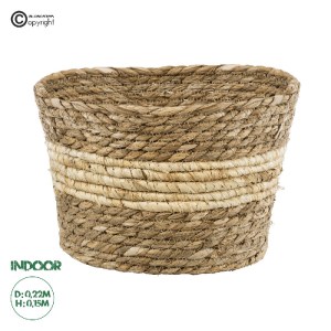 glo-20273-20273_00 GLOBOSTAR® ARTIFICIAL GARDEN KYTHIRA 20273 ΔΙΑΚΟΣΜΗΤΙΚΟ ΠΛΕΚΤΟ ΚΑΛΑΘΙ - ΚΑΣΠΩ ΓΛΑΣΤΡΑ - FL