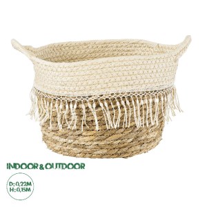 glo-20279-20279_0 GLOBOSTAR® ARTIFICIAL GARDEN MYKONOS 20279 ΔΙΑΚΟΣΜΗΤΙΚΟ ΠΛΕΚΤΟ ΚΑΛΑΘΙ - ΚΑΣΠΩ ΓΛΑΣΤΡΑ - FL