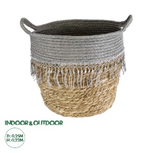 glo-20282-20282_0 GLOBOSTAR® ARTIFICIAL GARDEN SYROS 20282 ΔΙΑΚΟΣΜΗΤΙΚΟ ΠΛΕΚΤΟ ΚΑΛΑΘΙ - ΚΑΣΠΩ ΓΛΑΣΤΡΑ - FLOW