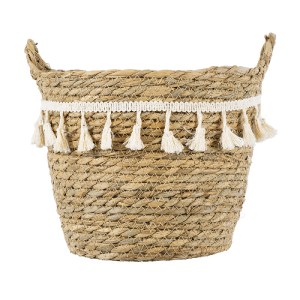 glo-20284-20284_4 GLOBOSTAR® ARTIFICIAL GARDEN SANTORINI 20284 ΔΙΑΚΟΣΜΗΤΙΚΟ ΠΛΕΚΤΟ ΚΑΛΑΘΙ - ΚΑΣΠΩ ΓΛΑΣΤΡΑ - 