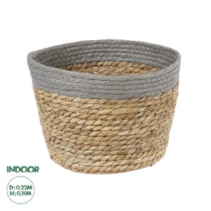 glo-20289-20289_00 GLOBOSTAR® ARTIFICIAL GARDEN ANTIPAROS 20289 ΔΙΑΚΟΣΜΗΤΙΚΟ ΠΛΕΚΤΟ ΚΑΛΑΘΙ - ΚΑΣΠΩ ΓΛΑΣΤΡΑ - 