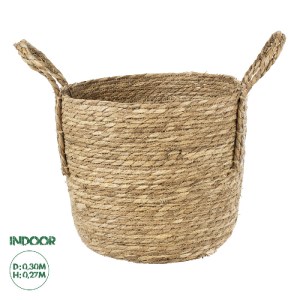 glo-20291-20291_0 GLOBOSTAR® ARTIFICIAL GARDEN TINOS 20291 ΔΙΑΚΟΣΜΗΤΙΚΟ ΠΛΕΚΤΟ ΚΑΛΑΘΙ - ΚΑΣΠΩ ΓΛΑΣΤΡΑ - FLOW
