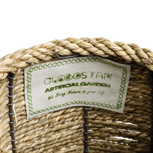 glo-20295-20295_6 GLOBOSTAR® ARTIFICIAL GARDEN THASSOS 20295 ΔΙΑΚΟΣΜΗΤΙΚΟ ΠΛΕΚΤΟ ΚΑΛΑΘΙ - ΚΑΣΠΩ ΓΛΑΣΤΡΑ - FL