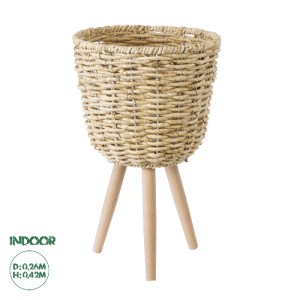 glo-20299-20299_0 GLOBOSTAR® ARTIFICIAL GARDEN LIMNOS 20299 ΔΙΑΚΟΣΜΗΤΙΚΟ ΠΛΕΚΤΟ ΚΑΛΑΘΙ - ΚΑΣΠΩ ΓΛΑΣΤΡΑ - FLO