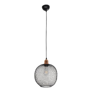 glo-203-0004-203_0004_3.webp GLOBOSTAR® WIRE 203-0004 ΜΟΝΤΕΡΝΟ ΚΡΕΜΑΣΤΟ ΦΩΤΙΣΤΙΚΟ ΠΛΕΓΜΑ ΜΟΝΟΦΩΤΟ 1 X E27 IP20 ΜΑΥΡΟ ΣΥ
