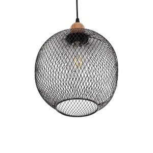 glo-203-0004-203_0004_5.webp GLOBOSTAR® WIRE 203-0004 ΜΟΝΤΕΡΝΟ ΚΡΕΜΑΣΤΟ ΦΩΤΙΣΤΙΚΟ ΠΛΕΓΜΑ ΜΟΝΟΦΩΤΟ 1 X E27 IP20 ΜΑΥΡΟ ΣΥ