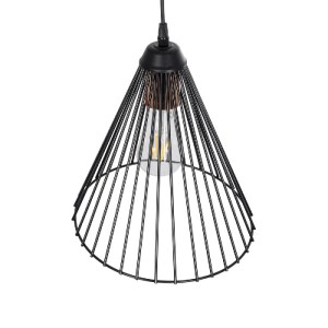 glo-203-0015-203_0015_6.webp GLOBOSTAR® ARCWIRE 203-0015 ΜΟΝΤΕΡΝΟ ΚΡΕΜΑΣΤΟ ΦΩΤΙΣΤΙΚΟ ΠΛΕΓΜΑ ΜΟΝΟΦΩΤΟ 1 X E27 IP20 ΜΑΥΡΟ