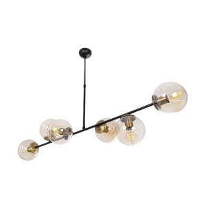 glo-203-0017-203_0017_4.webp GLOBOSTAR® LATTICE 203-0017 ΜΟΝΤΕΡΝΟ ΦΩΤΙΣΤΙΚΟ ΟΡΟΦΗΣ ΡΑΓΑ ΠΟΛΥΦΩΤΟ 6 X E27 IP20 ΜΑΥΡΟ & Μ