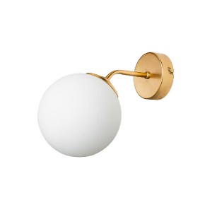 glo-203-0033-203_0033_0 GLOBOSTAR® DALPH 203-0033 VINTAGE ΕΠΙΤΟΙΧΙΟ ΦΩΤΙΣΤΙΚΟ ΑΠΛΙΚΑ ΜΟΝΟΦΩΤΟ 1 X E27 IP20 ΧΡΥΣΟ Μ