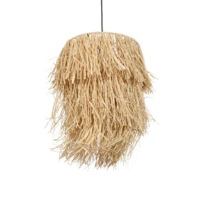 glo-203-0036-1d26f3_203_0036_0 GLOBOSTAR® WEG 203-0036 BOHO ΚΡΕΜΑΣΤΟ ΦΩΤΙΣΤΙΚΟ ΚΑΠΕΛΟ ΜΟΝΟΦΩΤΟ 1 X E27 IP20 ΜΠΕΖ ΨΑΘΑ - M