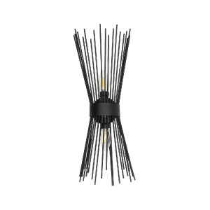 glo-203-0043-203_0043_3.webp GLOBOSTAR® HORN 203-0043 VINTAGE ΕΠΙΤΟΙΧΙΟ ΦΩΤΙΣΤΙΚΟ ΑΠΛΙΚΑ ΔΙΦΩΤΟ 2 X E27 IP20 ΜΑΥΡΟ ΜΕΤΑ