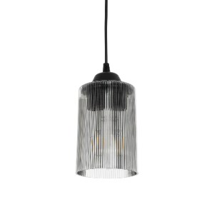 glo-203-0063-bd6517_203_0063_0 GLOBOSTAR® TORUS 203-0063 ΜΟΝΤΕΡΝΟ ΚΡΕΜΑΣΤΟ ΦΩΤΙΣΤΙΚΟ ΚΑΜΠΑΝΑ ΜΟΝΟΦΩΤΟ 1 X E27 IP20 ΜΑΥΡΟ 