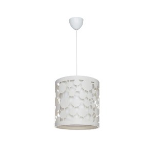 glo-203-0065-203_0065_0 GLOBOSTAR® PETAL 203-0065 ΜΟΝΤΕΡΝΟ ΚΡΕΜΑΣΤΟ ΦΩΤΙΣΤΙΚΟ ΚΑΠΕΛΟ ΜΟΝΟΦΩΤΟ 1 X E27 IP20 ΛΕΥΚΟ Π