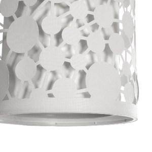 glo-203-0065-203_0065_8 GLOBOSTAR® PETAL 203-0065 ΜΟΝΤΕΡΝΟ ΚΡΕΜΑΣΤΟ ΦΩΤΙΣΤΙΚΟ ΚΑΠΕΛΟ ΜΟΝΟΦΩΤΟ 1 X E27 IP20 ΛΕΥΚΟ ΠΛΑΣΤΙΚΟ - Μ23.5 X Π23.5 X Υ76CM