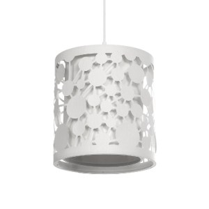 glo-203-0065-62e0f5_203_0065_0 GLOBOSTAR® PETAL 203-0065 ΜΟΝΤΕΡΝΟ ΚΡΕΜΑΣΤΟ ΦΩΤΙΣΤΙΚΟ ΚΑΠΕΛΟ ΜΟΝΟΦΩΤΟ 1 X E27 IP20 ΛΕΥΚΟ ΠΛΑΣΤΙΚΟ - Μ23.5 X Π23.5 X Υ76CM