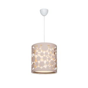 glo-203-0066-203_0066_2 GLOBOSTAR® PETAL 203-0066 ΜΟΝΤΕΡΝΟ ΚΡΕΜΑΣΤΟ ΦΩΤΙΣΤΙΚΟ ΚΑΠΕΛΟ ΜΟΝΟΦΩΤΟ 1 X E27 IP20 ΡΟΖ ΠΛΑΣΤΙΚΟ - Μ23.5 X Π23.5 X Υ76CM