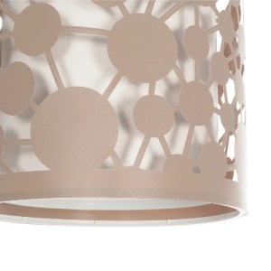 glo-203-0066-203_0066_8 GLOBOSTAR® PETAL 203-0066 ΜΟΝΤΕΡΝΟ ΚΡΕΜΑΣΤΟ ΦΩΤΙΣΤΙΚΟ ΚΑΠΕΛΟ ΜΟΝΟΦΩΤΟ 1 X E27 IP20 ΡΟΖ ΠΛΑΣΤΙΚΟ - Μ23.5 X Π23.5 X Υ76CM