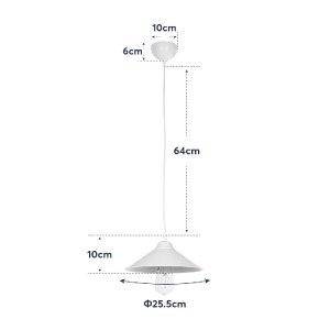 glo-203-0080-203_0080_11 GLOBOSTAR® FONTE 203-0080 ΜΟΝΤΕΡΝΟ ΚΡΕΜΑΣΤΟ ΦΩΤΙΣΤΙΚΟ ΚΑΜΠΑΝΑ ΜΟΝΟΦΩΤΟ 1 X E27 IP20 ΜΑΥΡΟ ΠΛΑΣΤΙΚΟ - Μ30 X Π30 X Υ15CM