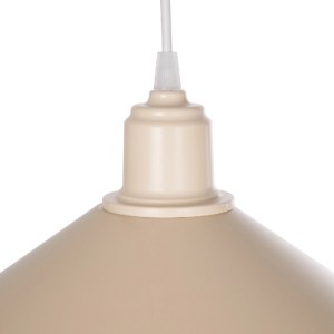 glo-203-0086-203_0086_8 GLOBOSTAR® FERRO 203-0086 ΜΟΝΤΕΡΝΟ ΚΡΕΜΑΣΤΟ ΦΩΤΙΣΤΙΚΟ ΚΑΜΠΑΝΑ ΜΟΝΟΦΩΤΟ 1 X E27 IP20 ΜΠΕΖ ΠΛΑΣΤΙΚΟ - Μ30 X Π30 X Υ90CM