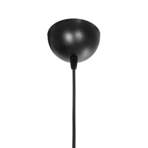 glo-203-0089-203_0089_9 GLOBOSTAR® PROMO 203-0089 ΜΟΝΤΕΡΝΟ ΚΡΕΜΑΣΤΟ ΦΩΤΙΣΤΙΚΟ ΚΑΜΠΑΝΑ ΜΟΝΟΦΩΤΟ 1 X E27 IP20 ΜΑΥΡΟ ΠΛΑΣΤΙΚΟ - Μ25.5 X Π25.5 X Υ90CM